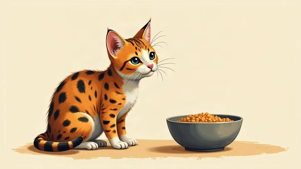 Le dieron arroz y huevo durante años pensando que era un gato callejero, y era una especie sin nombre